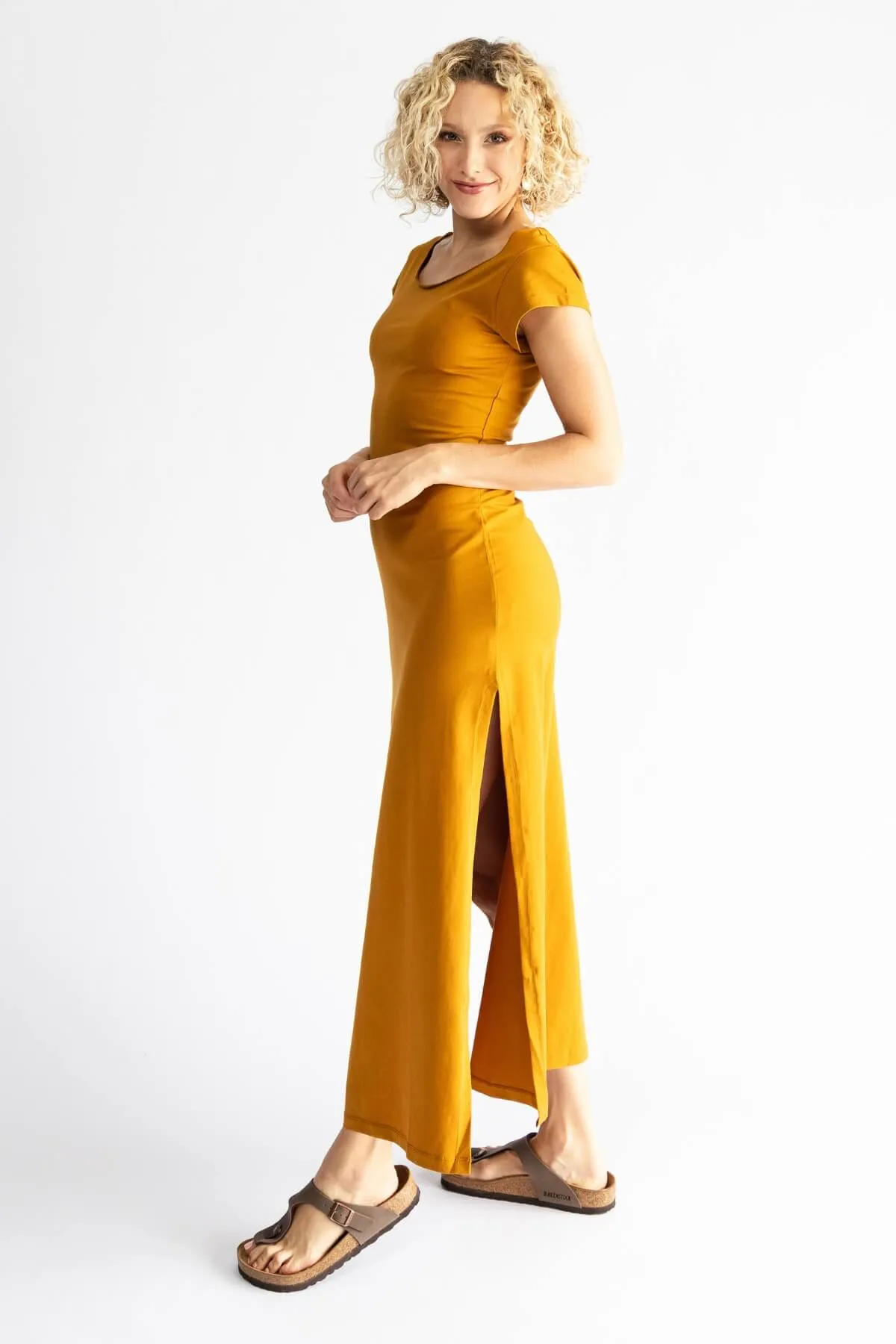 Sarita Dress - Turmeric