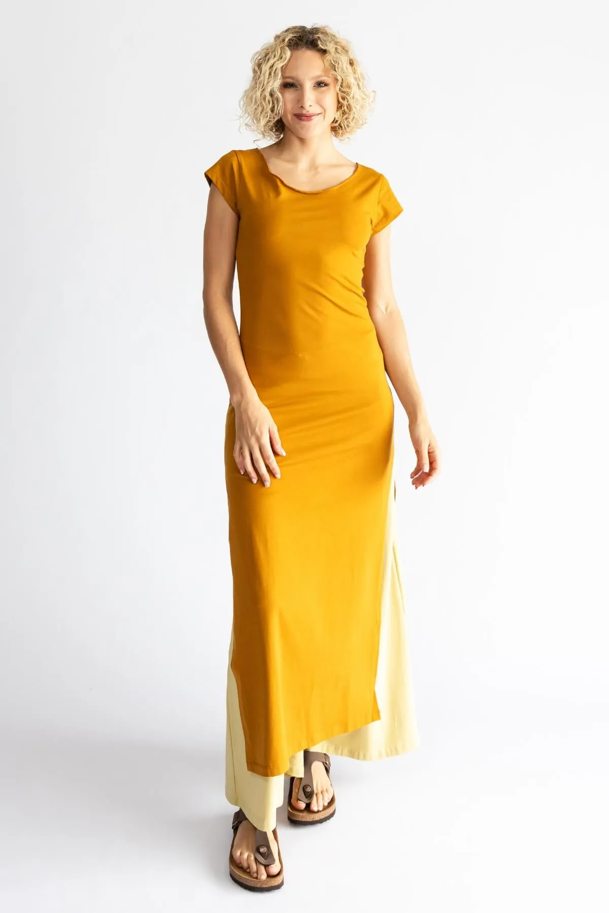 Sarita Dress - Turmeric