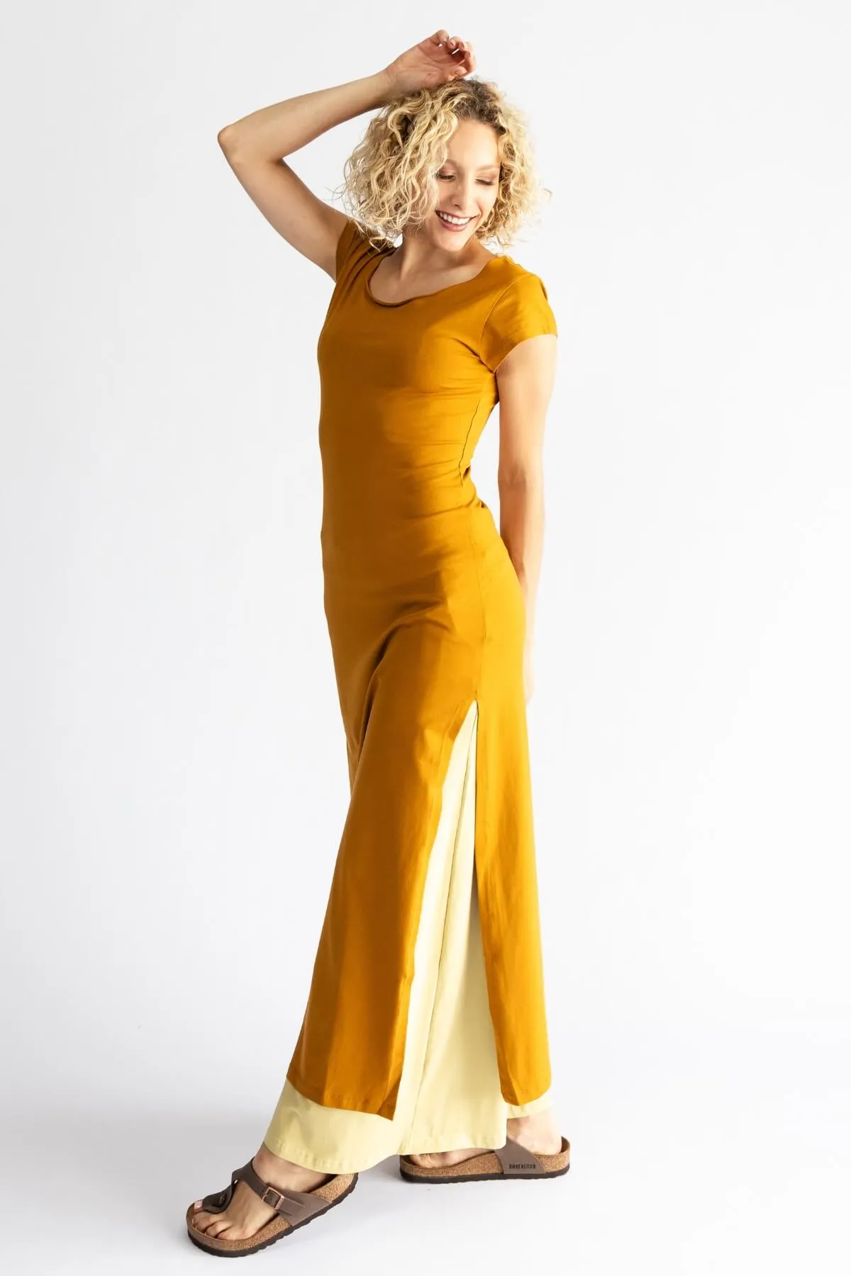 Sarita Dress - Turmeric