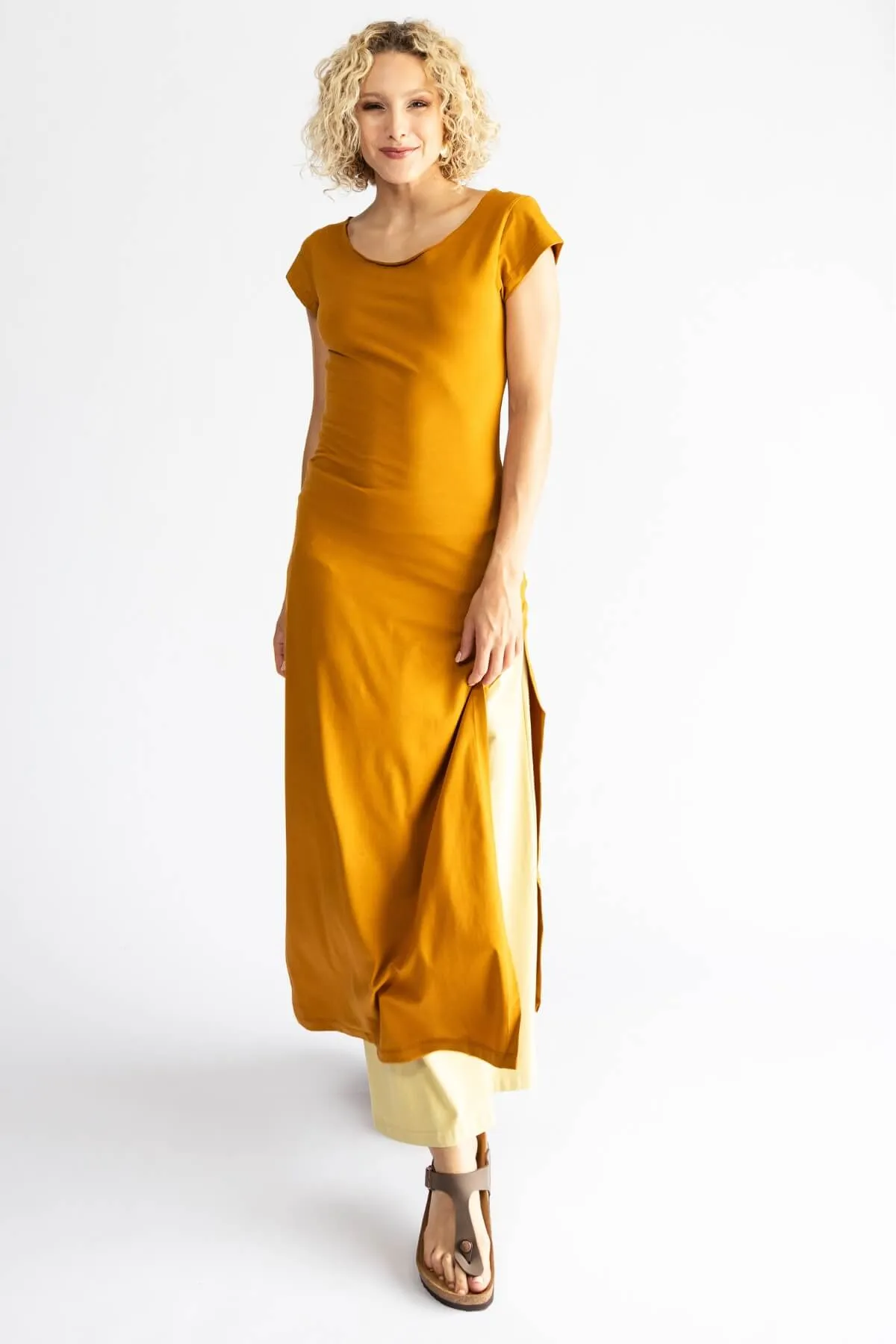 Sarita Dress - Turmeric