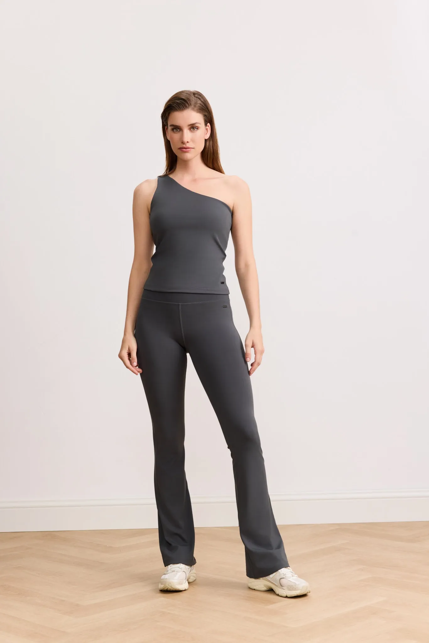 SIENNA SHAPE flared legging - Dark Grey