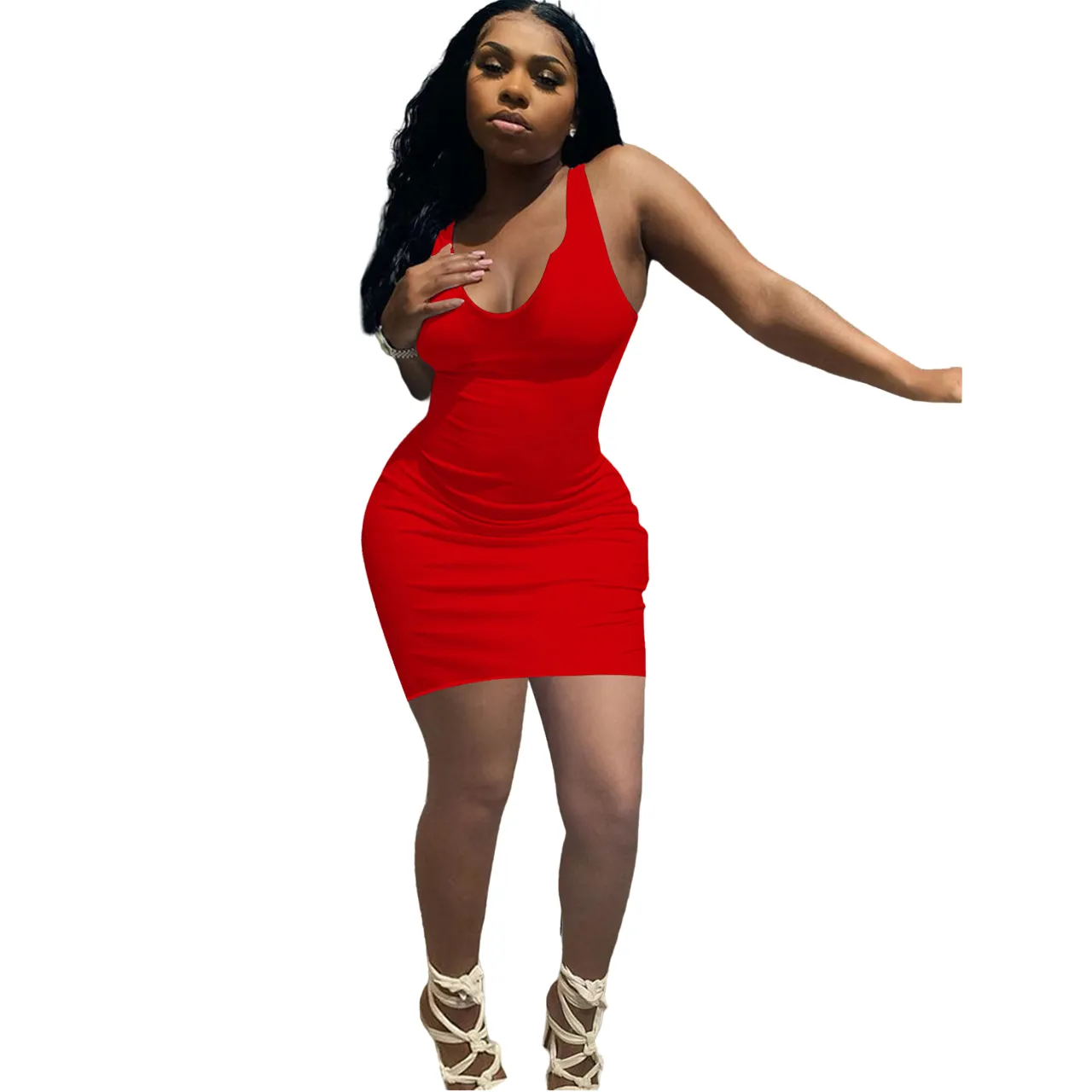 Skinny Bodycon Party Dress - Culture Heaven Special