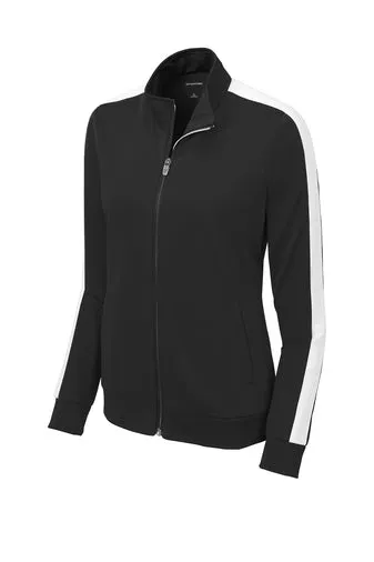 Sport-Tek ® Ladies Tricot Track Jacket