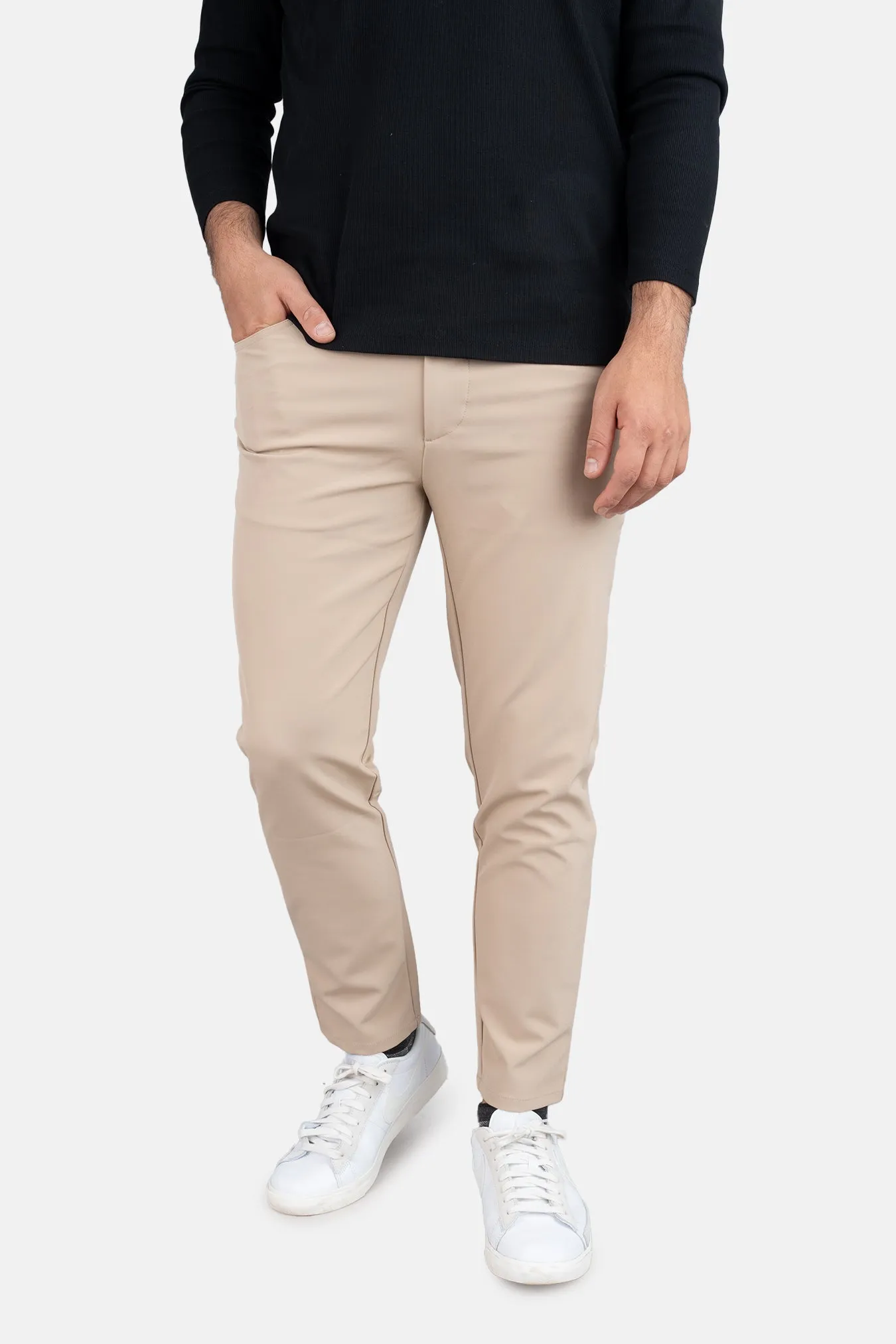 Super Stretch Performance Pants 5 Pocket Khaki