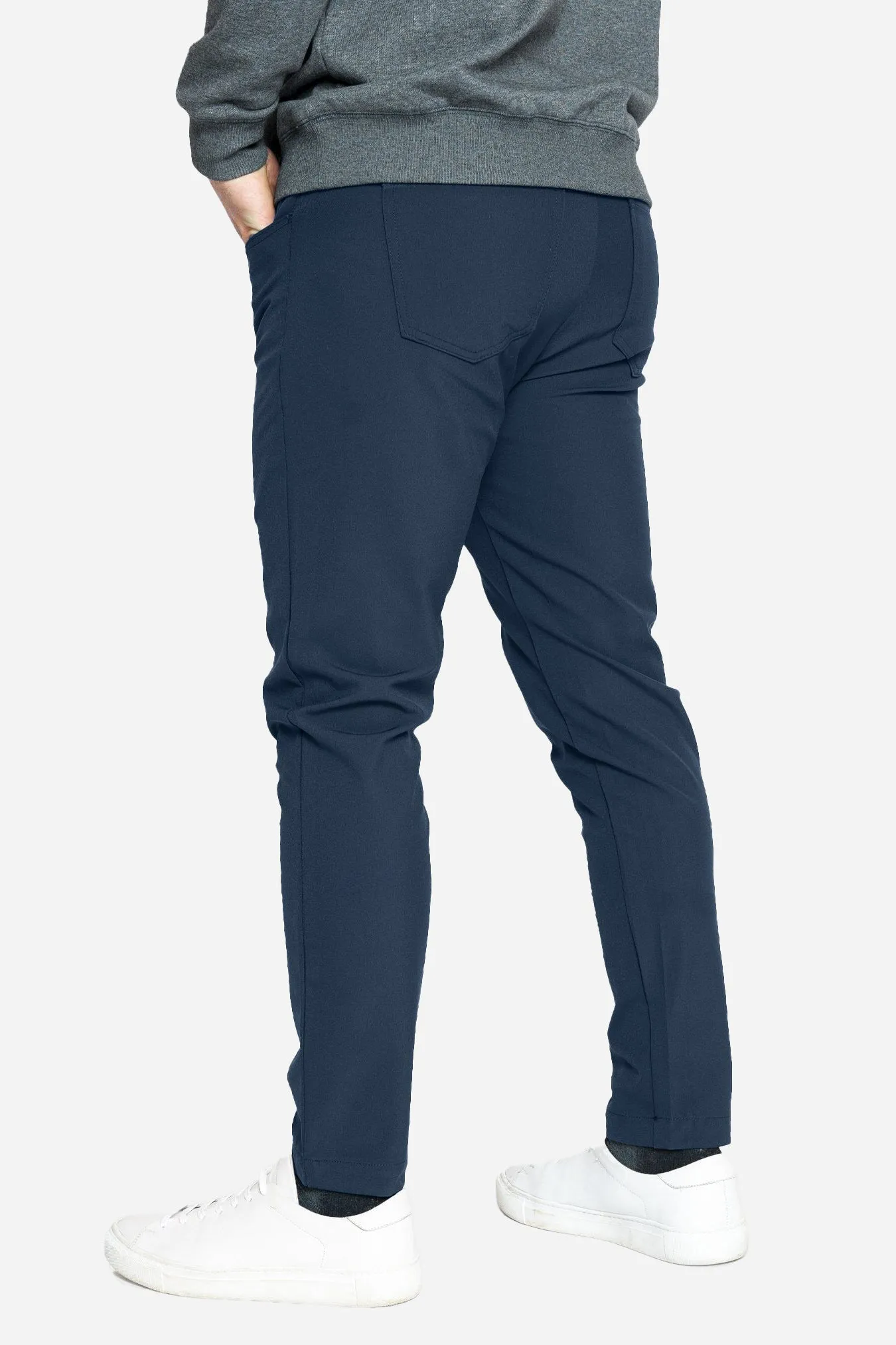 Super Stretch Performance Pants 5 Pocket Navy