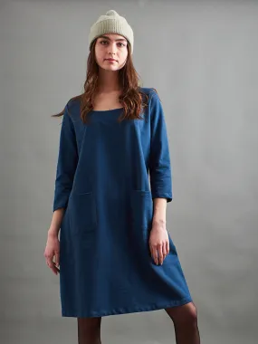 Sylvan Shift Dress - Blue