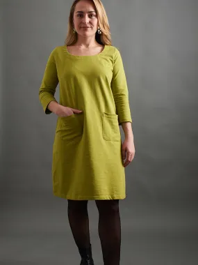 Sylvan Shift Dress - Moss