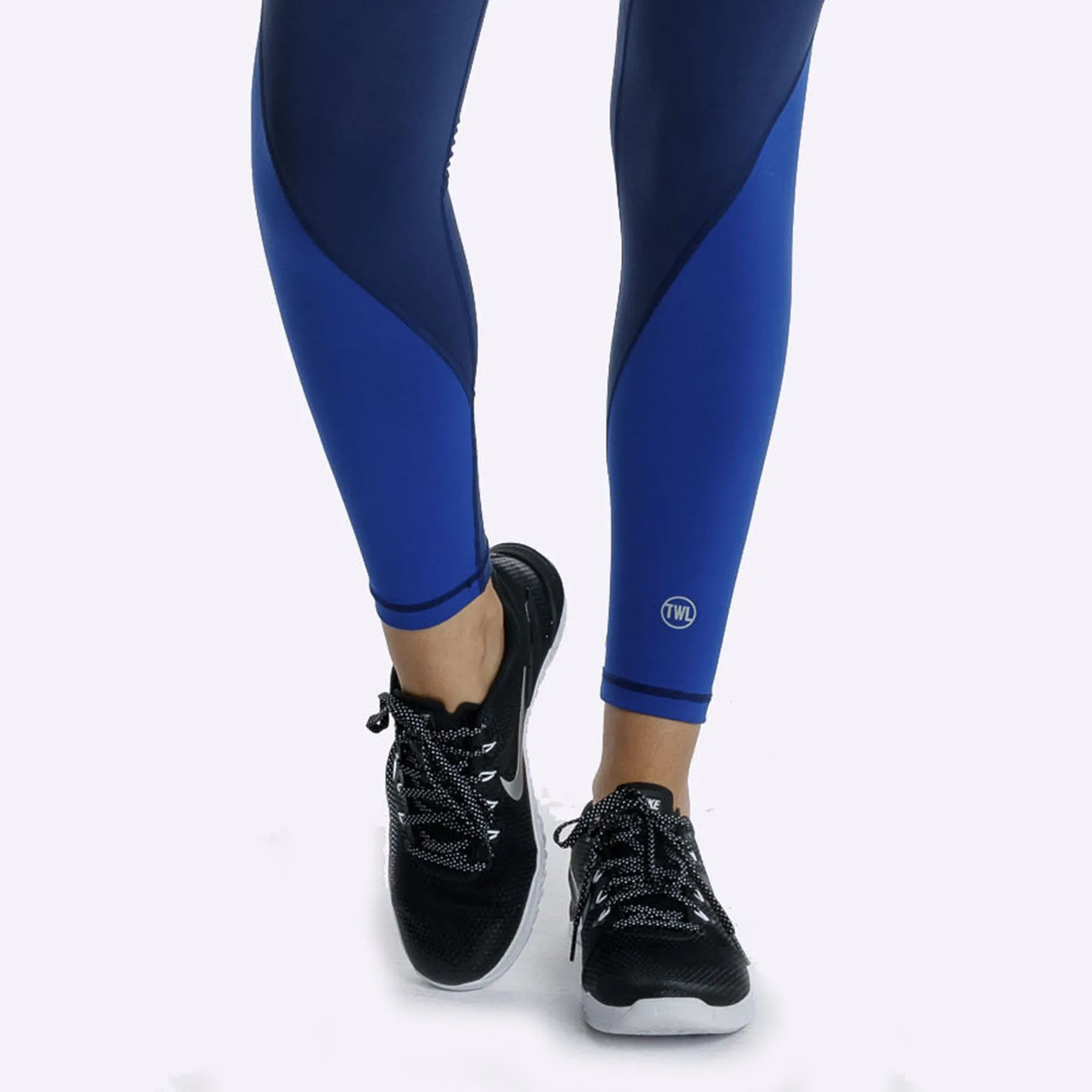 The WOD Life - Women's Rebalance Tights - Indigo/Surf Blue