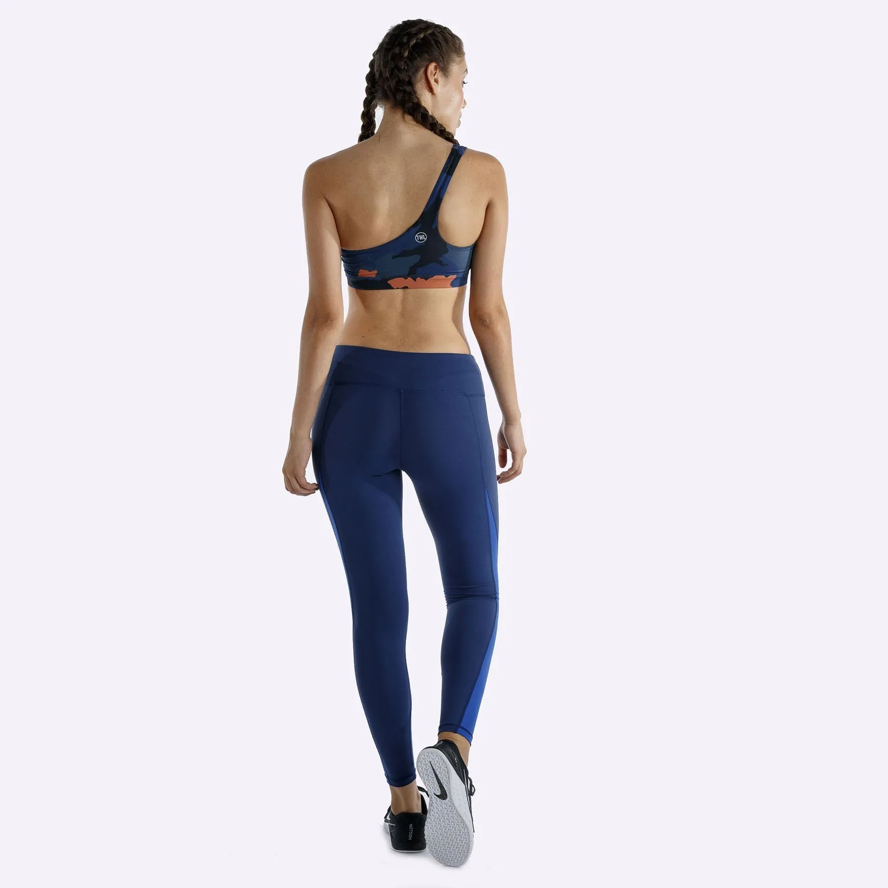 The WOD Life - Women's Rebalance Tights - Indigo/Surf Blue