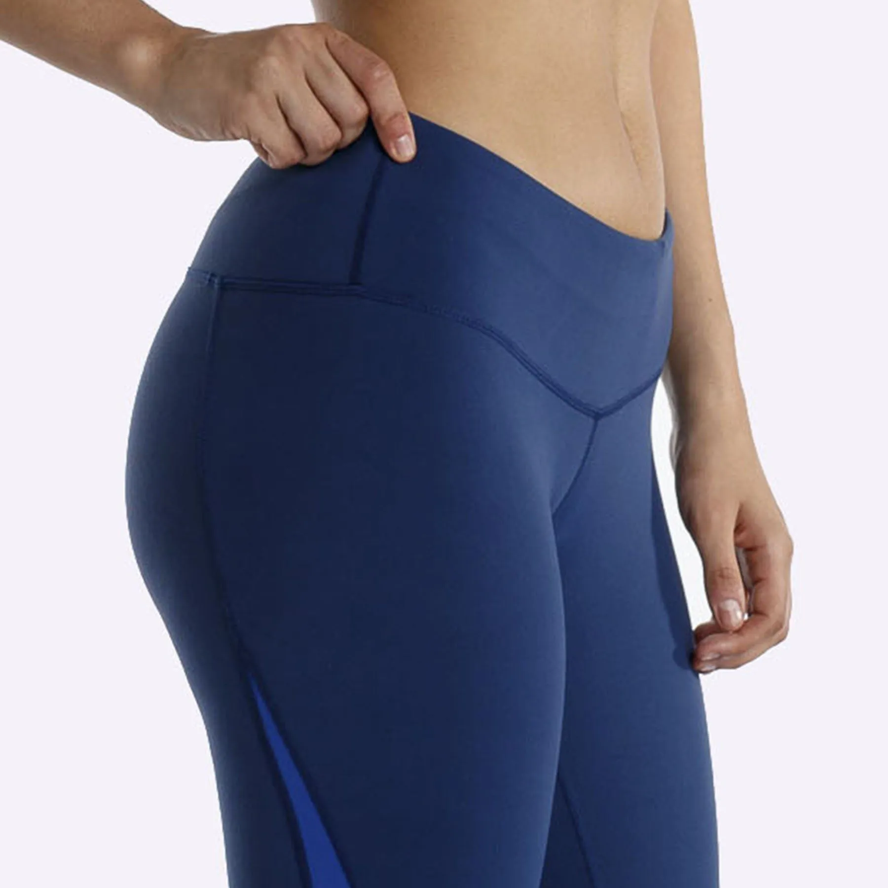 The WOD Life - Women's Rebalance Tights - Indigo/Surf Blue