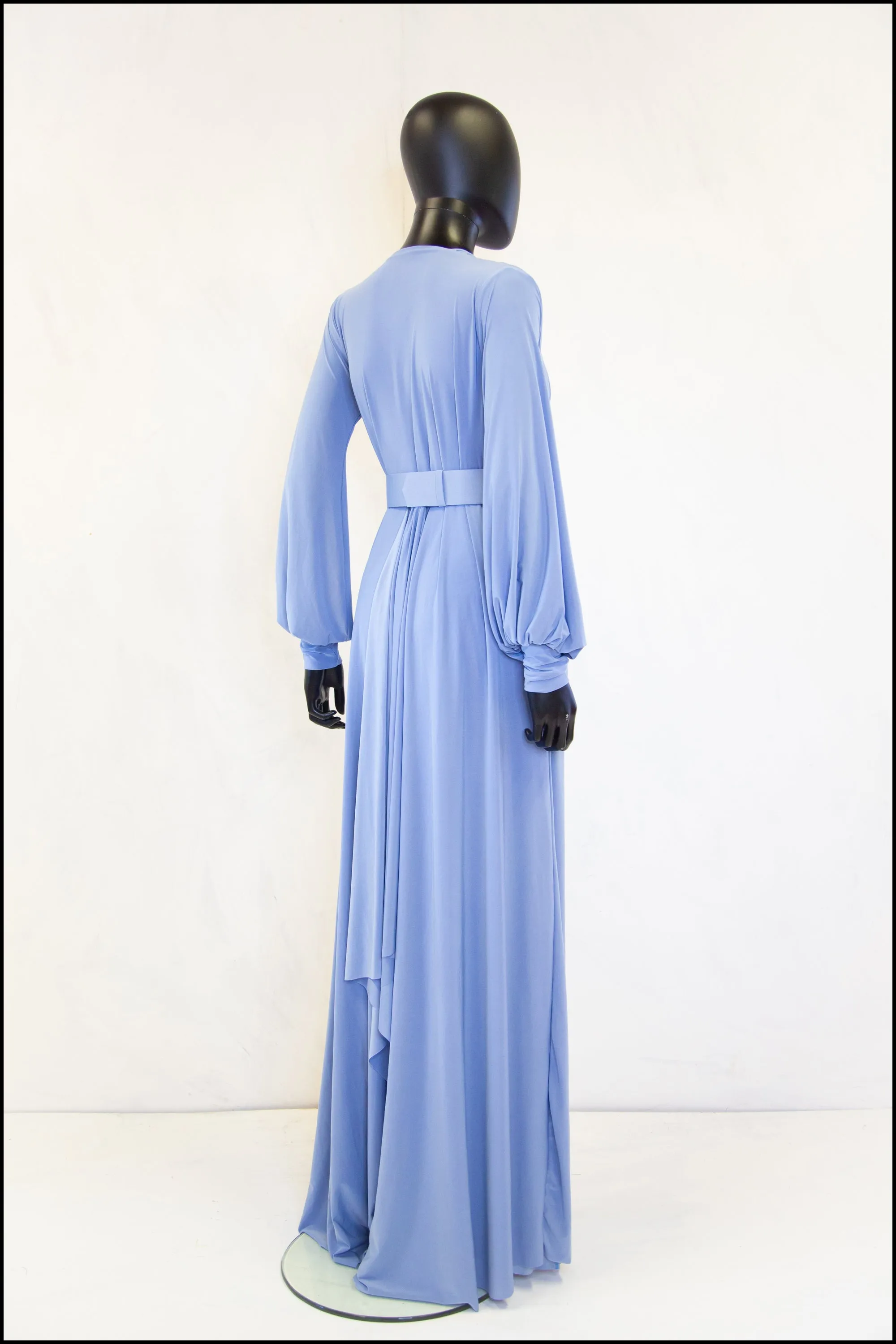 Vamp - Dusky Blue Maxi Dress