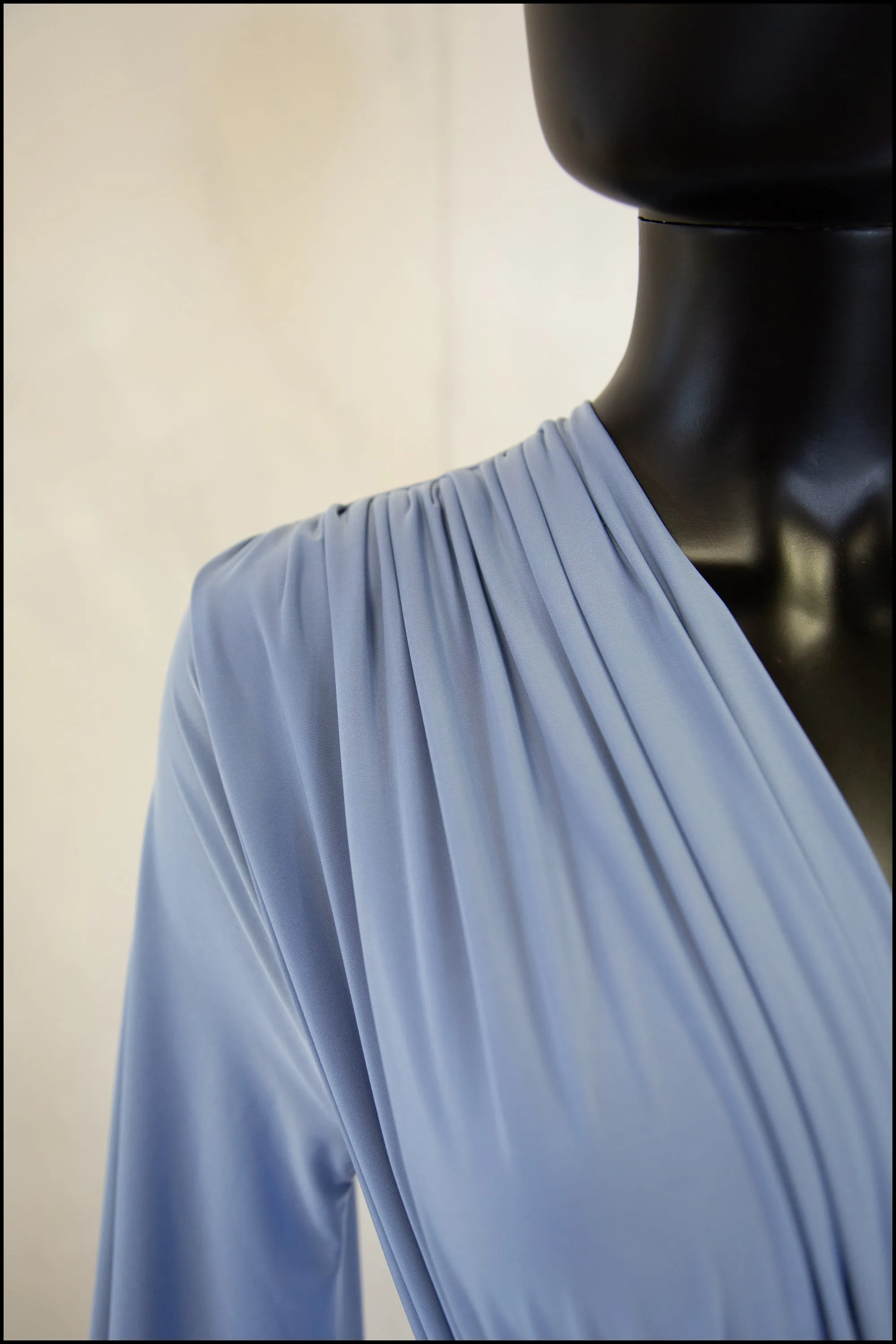 Vamp - Dusky Blue Maxi Dress