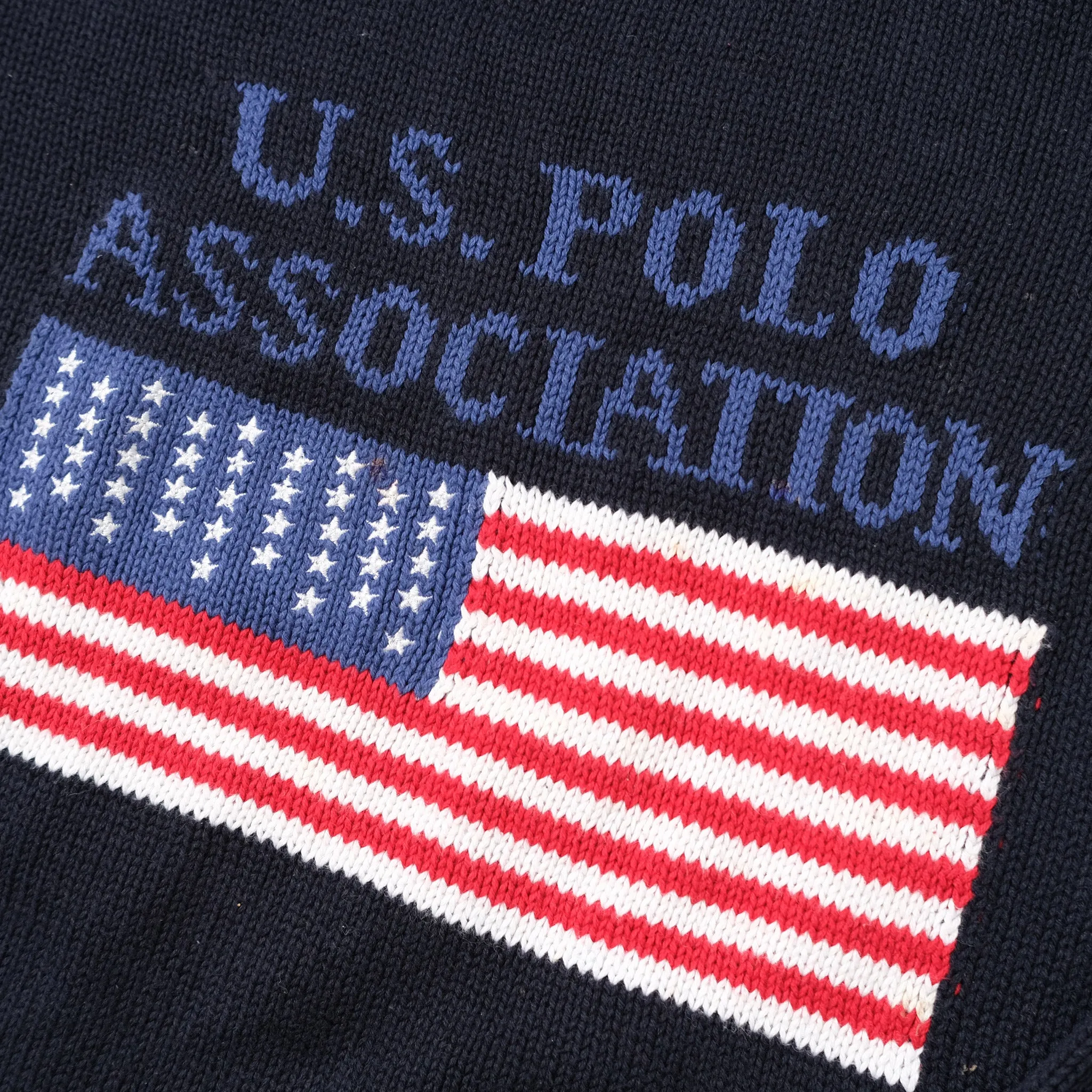 Vintage US Polo Knit Sweater Medium