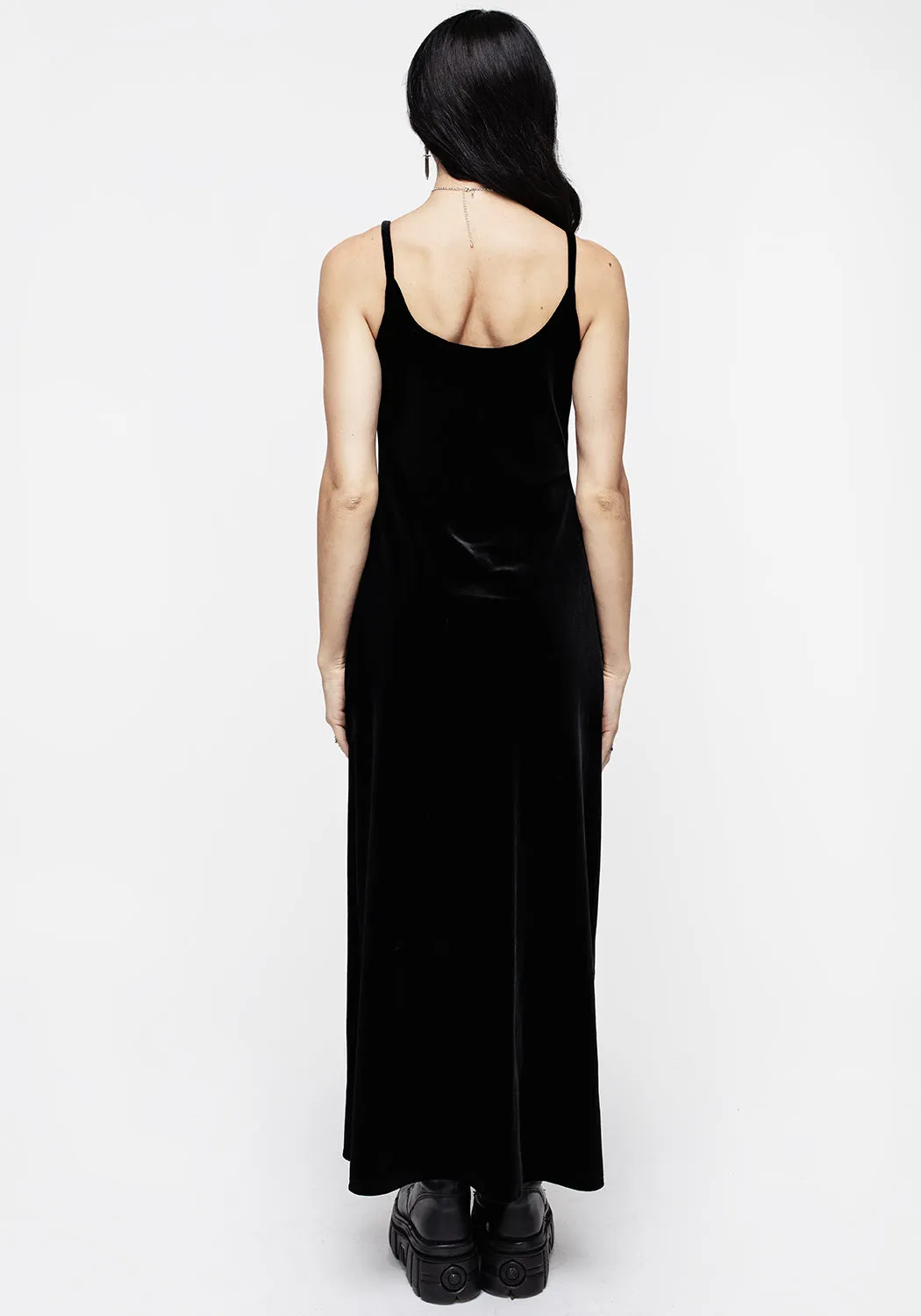 Vipera Gown - Midnight Black