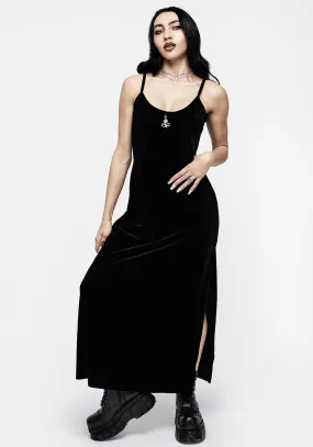 Vipera Gown - Midnight Black