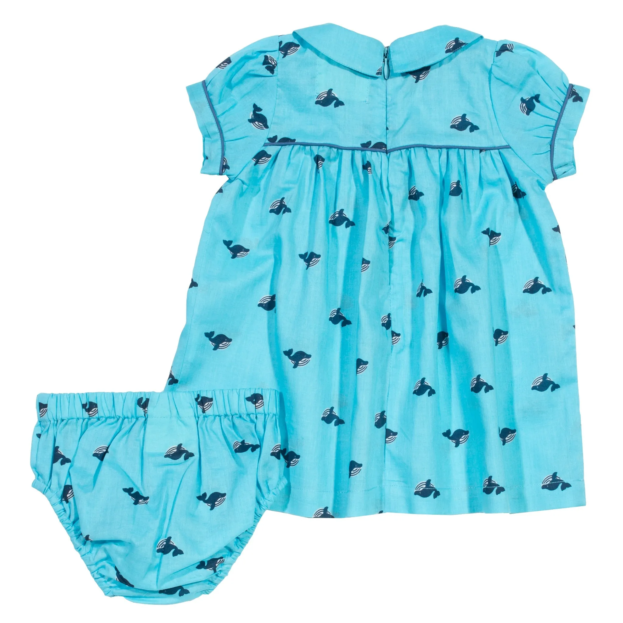 Wonder whale dress set